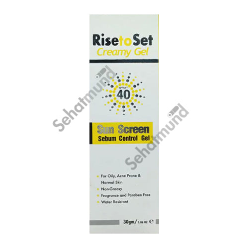 Risetoset Creamy Gel Sun Screen 30g