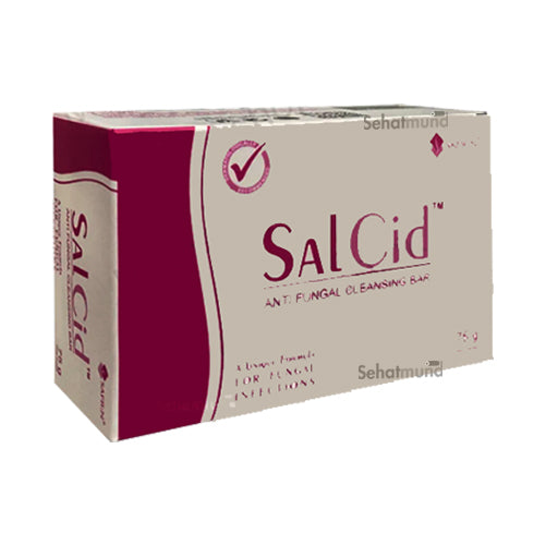 SALCID Anti-Fungal Cleansing Bar Soap 75g