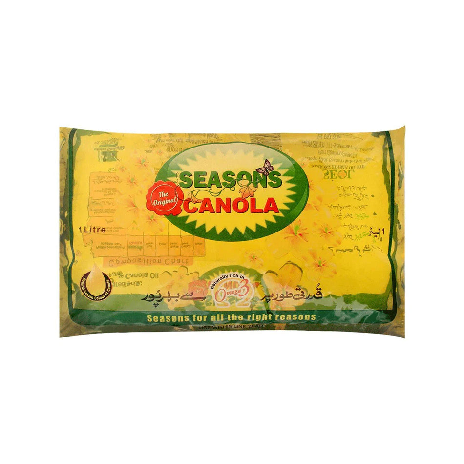 Seasons Cooking Oil Pouch 1 liter