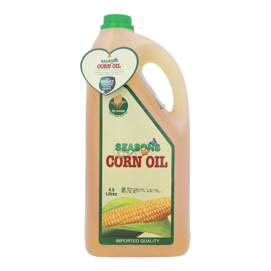 Seasons Corn Oil Bottle 4.5 liter