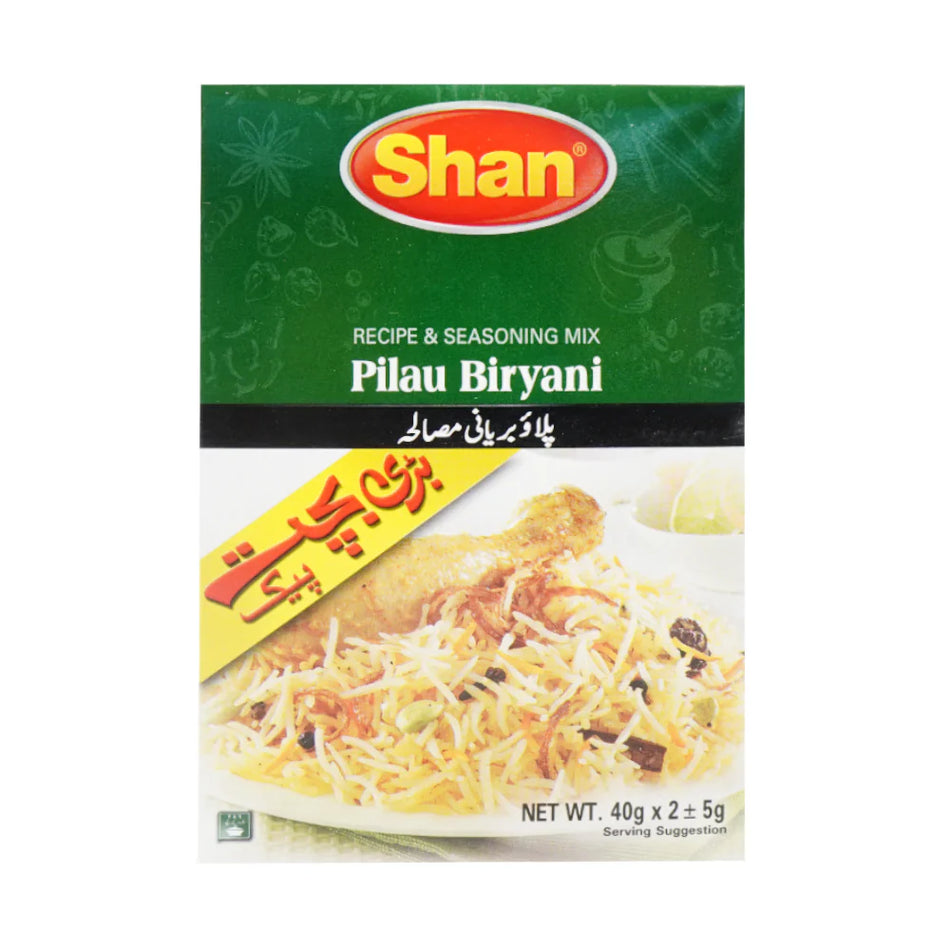 Shan Pilau Biryani Masala 80g