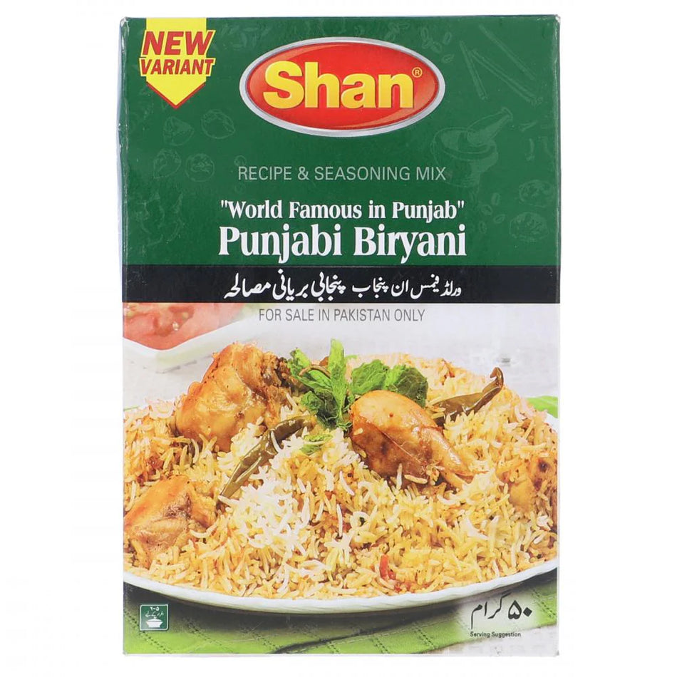 Shan World Famous Punjabi Biryani Masala 50g