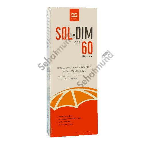 SOL DIM SPF 60 Sunblock 30g