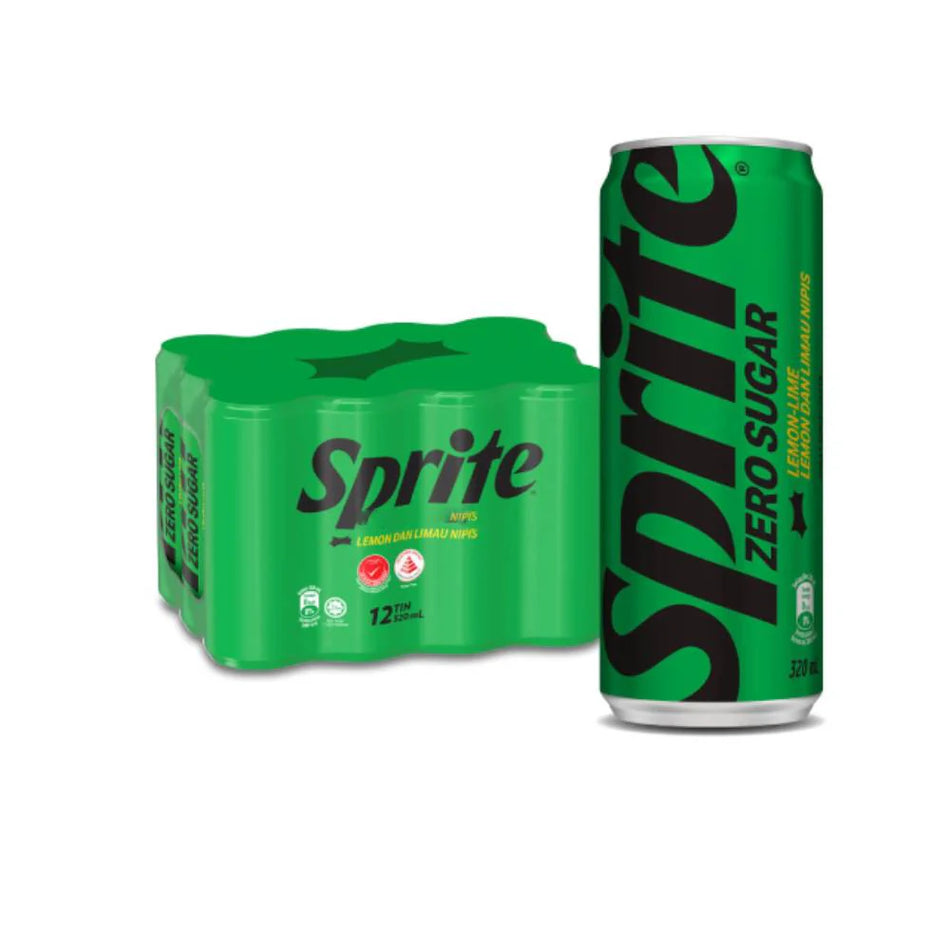 Sprite Zero Local Can 250ml Carton