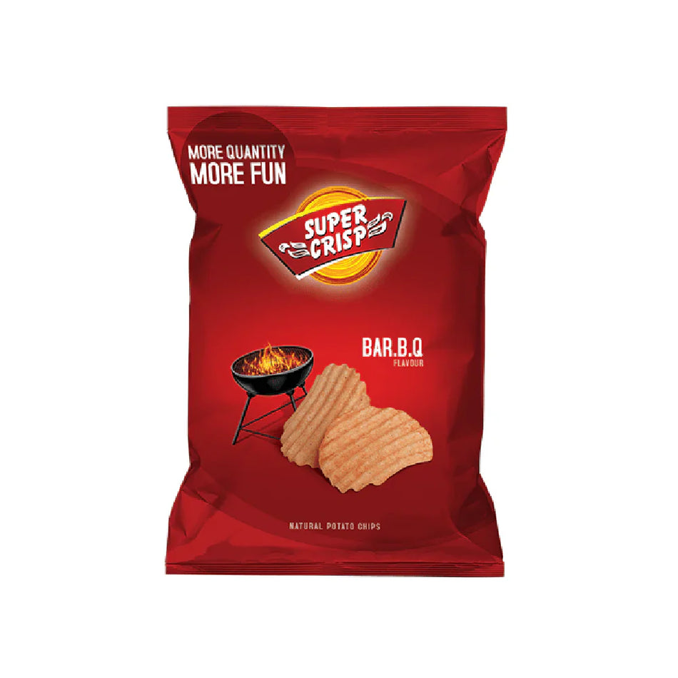 Super Crisp Potato Chips BBQ 57g
