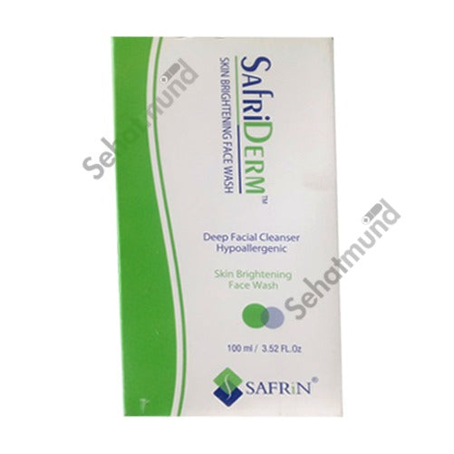 SafriDerm Skin Brightening Face Wash 100ml