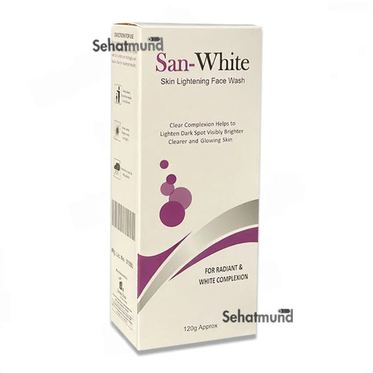 San-White Skin Lightening Face Wash 120g