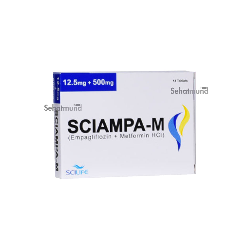 Sciampa-M Tablets 12.5mg+500mg