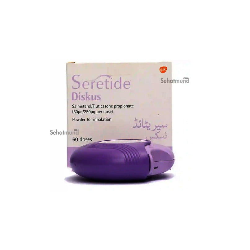 Seretide Diskus 50/250Mcg Inhaler – SehatMund Online Medicine