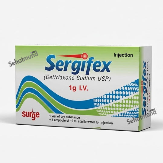 Sergifex Injection 1g Iv