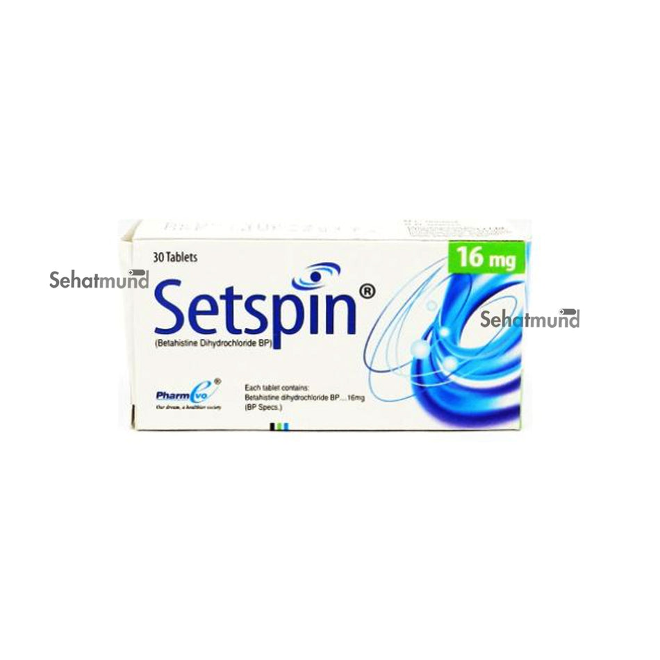 Setspin Tablets 16mg