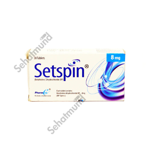 Setspin Tablets 8mg