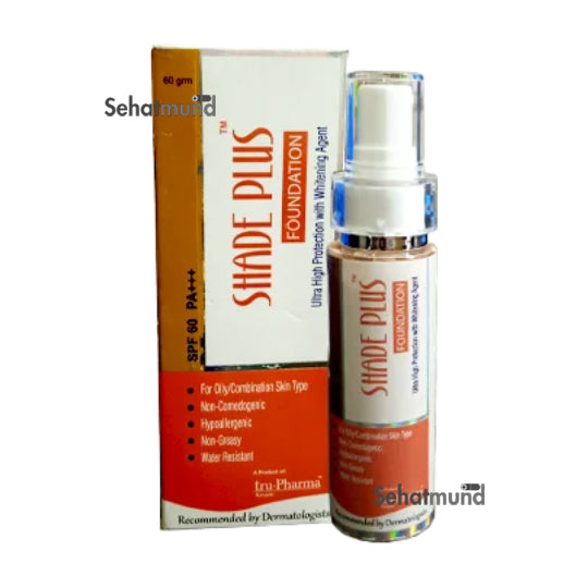 Shade Plus Foundation Sunblock SPF60