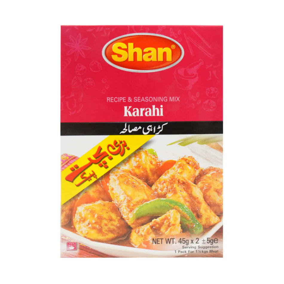 Shan Karahi Fry Gosht Masala Double Pack 90g