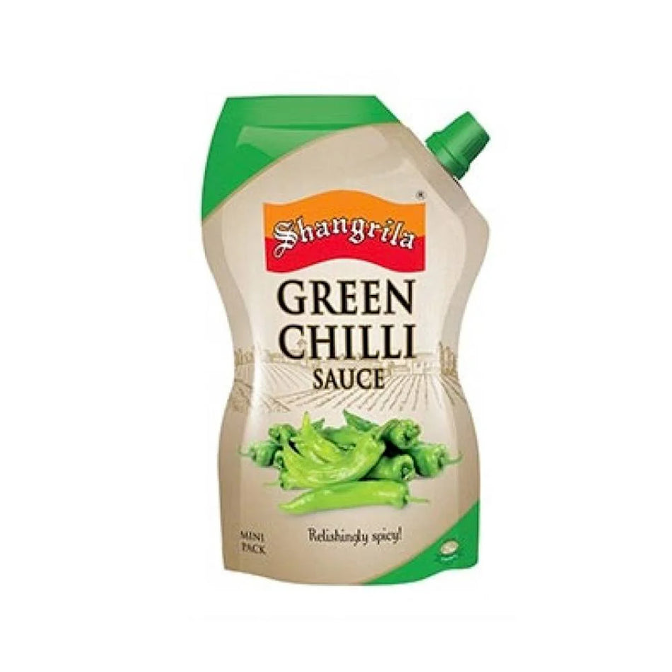 Shangrila Sauce Green Chilli Pouch 400g