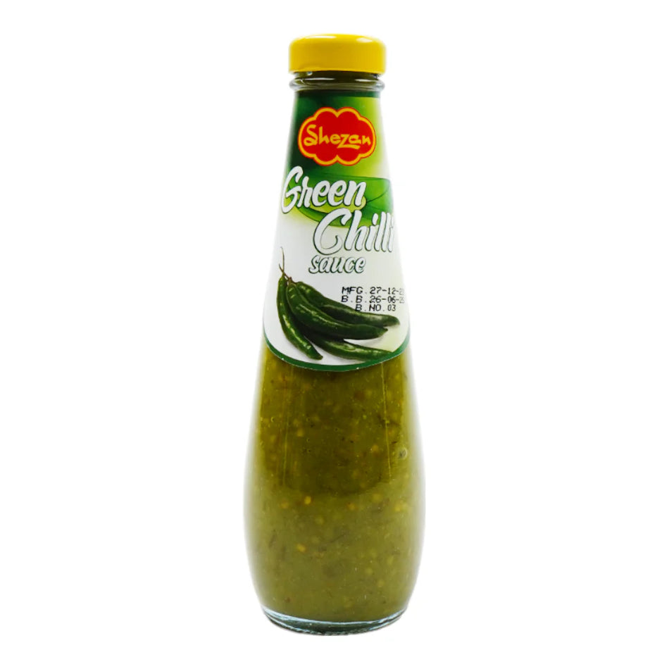 Shezan Green Chilli Sauce Bottle 300g