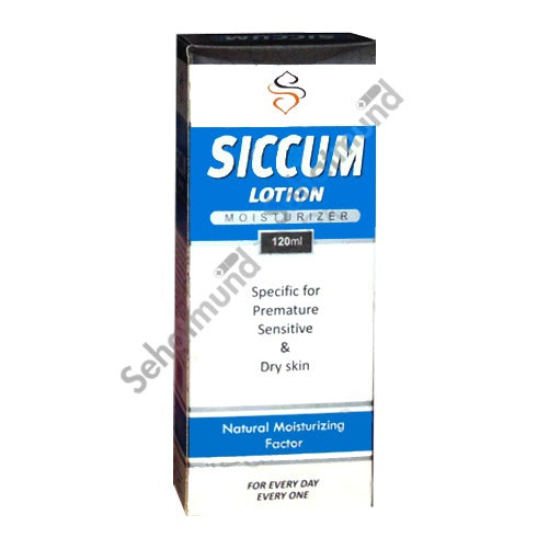 Siccum Lotion Moisturizer 120ml