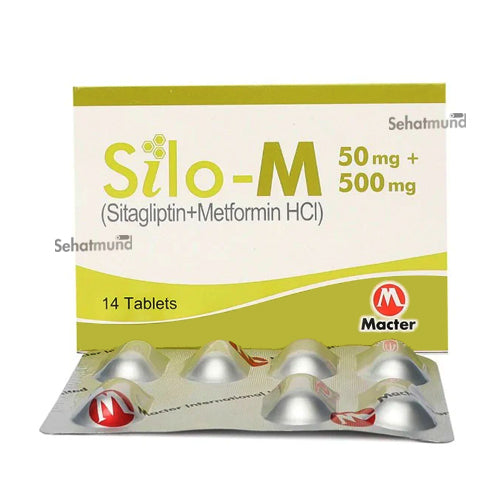 Silo-M Tablets 50+500mg