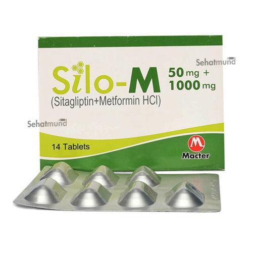 Silo M Tablets 50mg+1000mg