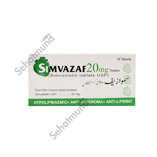 Simvazaf Tablets 20mg