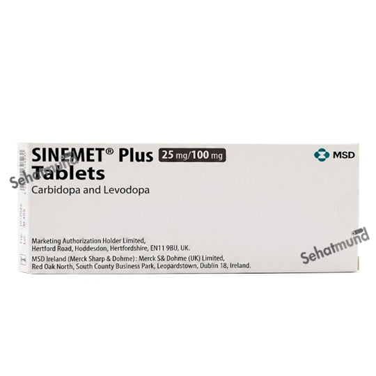 Sinemet Plus Tablets  25mg-100mg