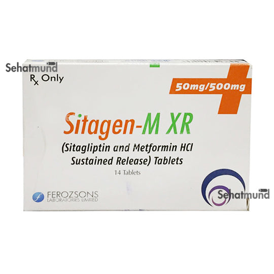 Sitagen-M XR Tablets 50/500mg