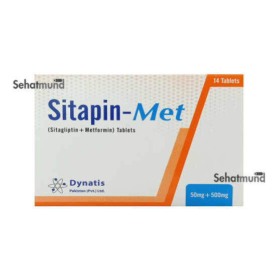 Sitapin Met Tablets 50mg/500mg