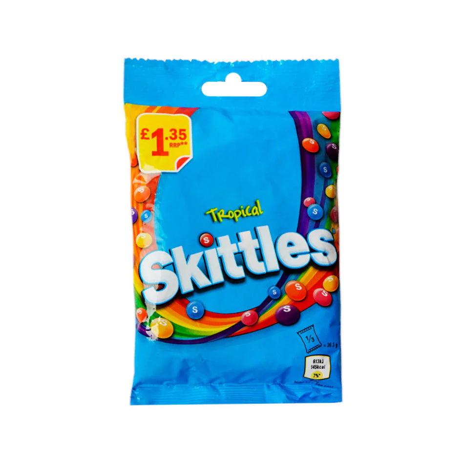 Skittkes Candy Tropical Pouch 109g