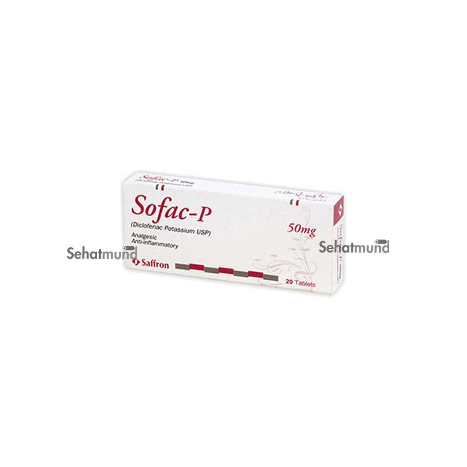 Sofac-P Tablets 50mg