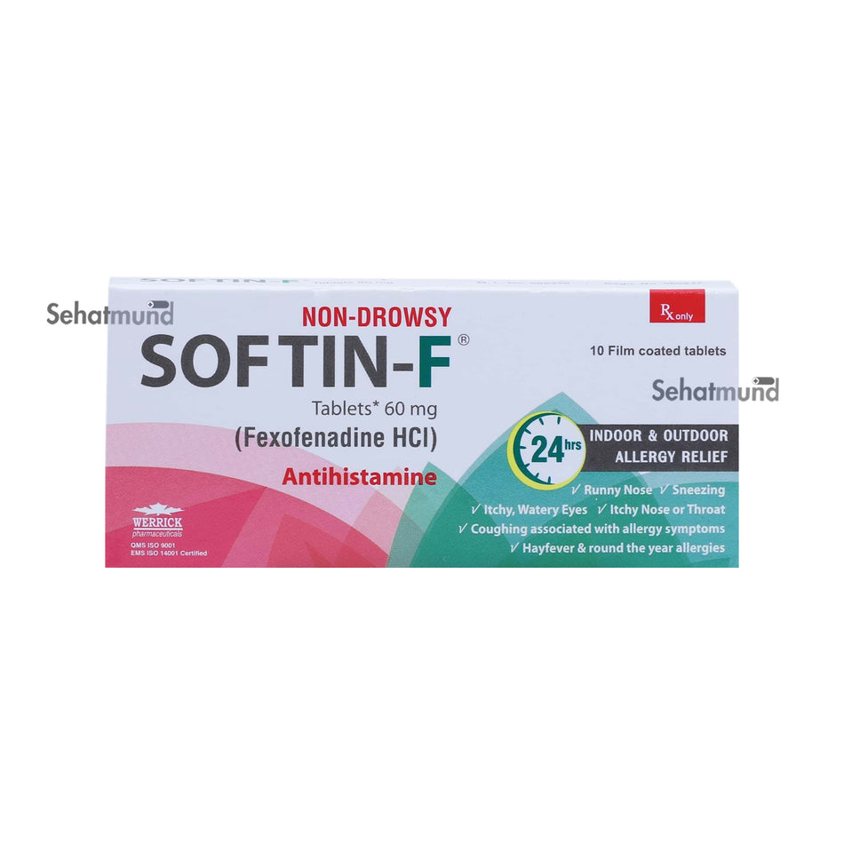 Softin-F Tablets 60mg