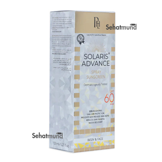 Solaris Advance Sunscreen Spray SPF60+++ 150ml