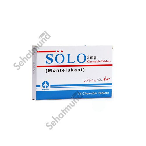 Solo Chewable Tablets 5mg