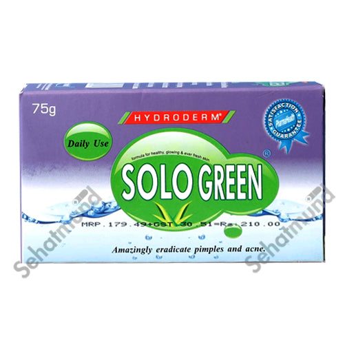 Solo Green Bar 75g