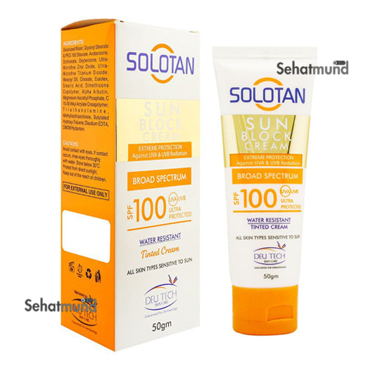 Solotan SPF 100 Sunblock Cream 50g