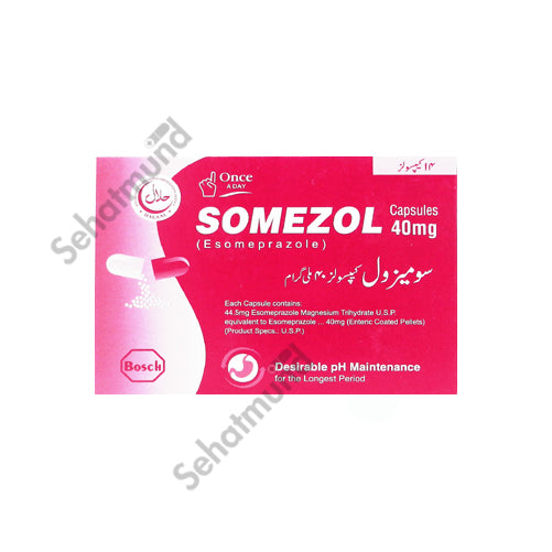 Somezol Capsules 40mg