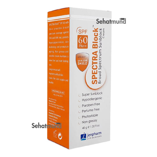 Spectra Block SPF60 Sunblock 40g