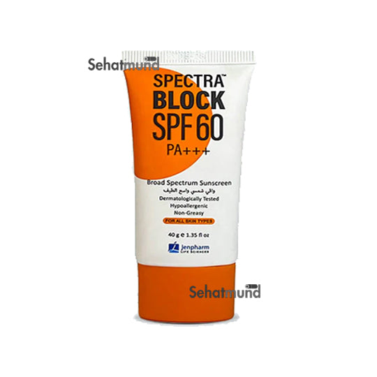 Spectra Block SPF60 Sunblock 40g