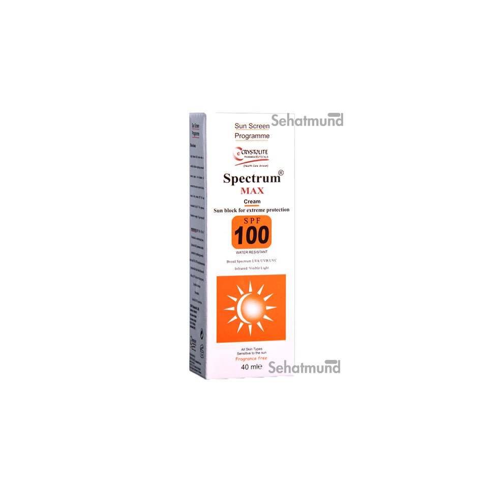 Spectrum Max 100 SPF Cream