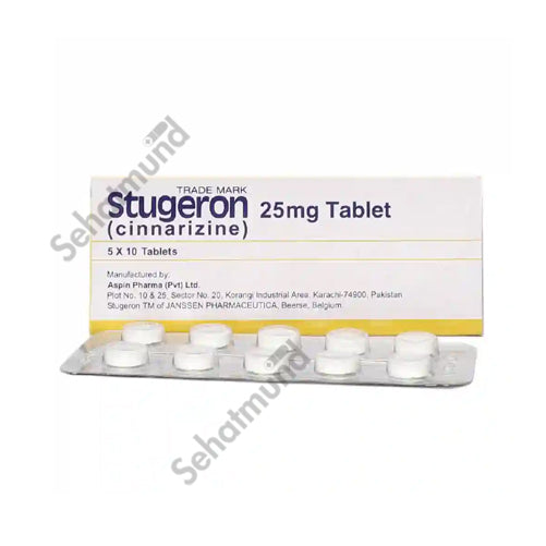 Stugeron Tablets 25mg