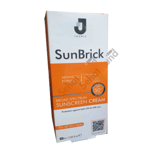 SunBrick SPF50+ Sunscreen Cream 60ml