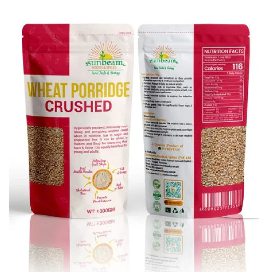Sunbeam Wheat Porridge Crushed Pouch 300g
