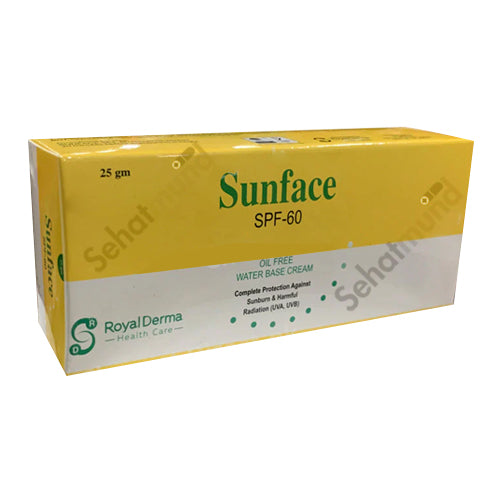 Sunface SPF-60 Cream 25g