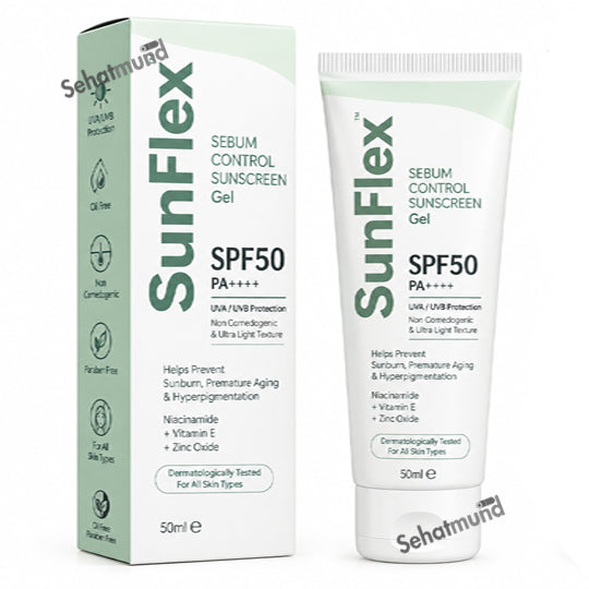 Sunflex Sebum Control Sunblock Gel SPF 50 30g