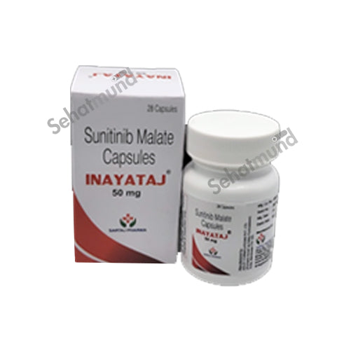 Sunitinib Malate 50mg Capsules