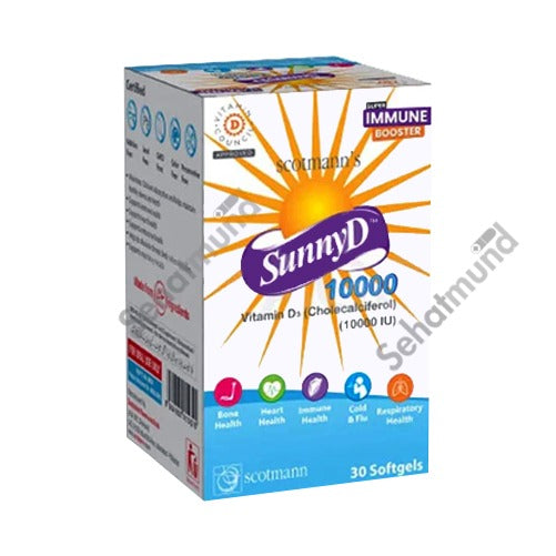 Sunny D 10000Iu Softgel Capsules