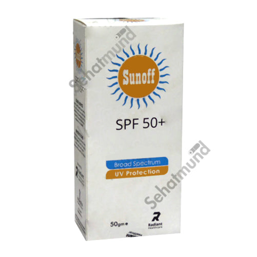 Sunoff Spf 50 Sunblock 50g