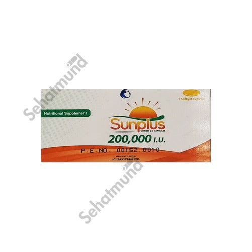 Sunplus Vitamin D-3 Injection 200000 IU – SehatMund Online Medicine