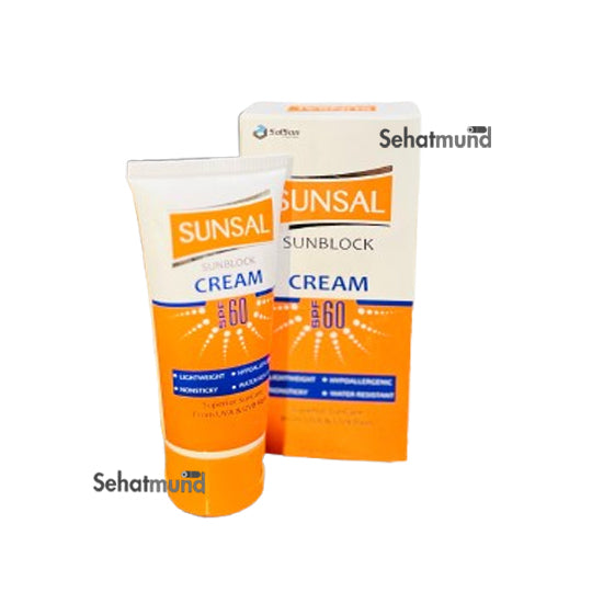 Sunsal Sunblock SPF 60 Cream 50g