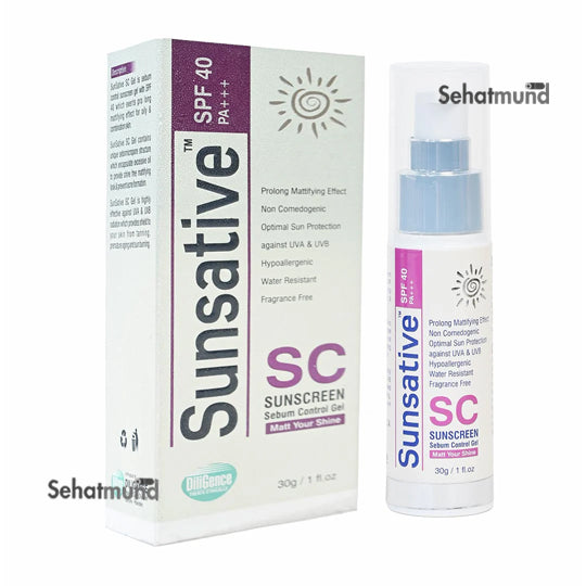 Sunsative Sunscreen Gel SPF40 30g