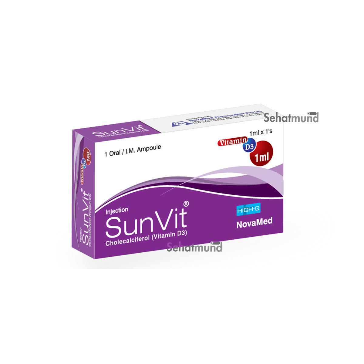 Sunvit R Sunvit Oral/Im Injection 200,000IU 1ml – SehatMund Online Medicine